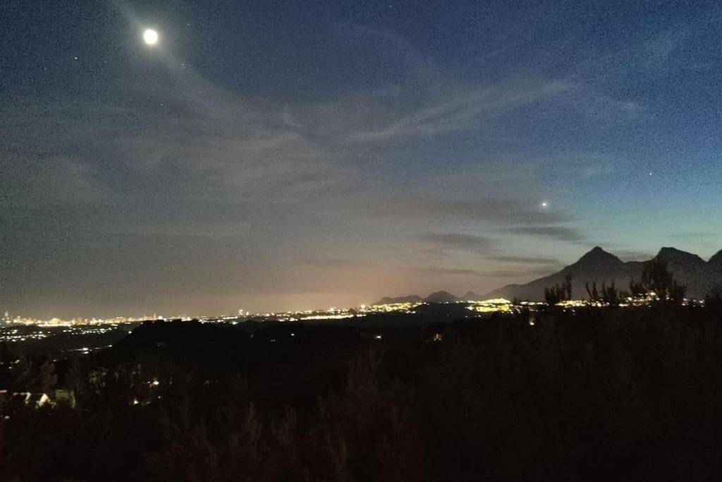 Villa Altea Moderna Vistas Panoramicas Bagian luar foto