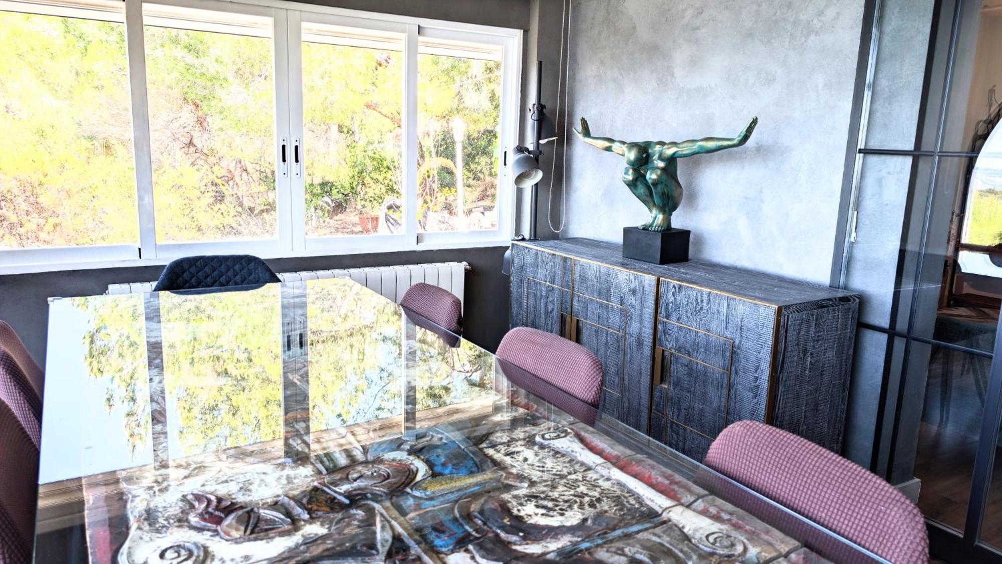 Villa Altea Moderna Vistas Panoramicas Bagian luar foto